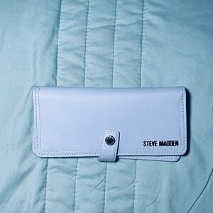 Steve Madden Light Blue Wallet